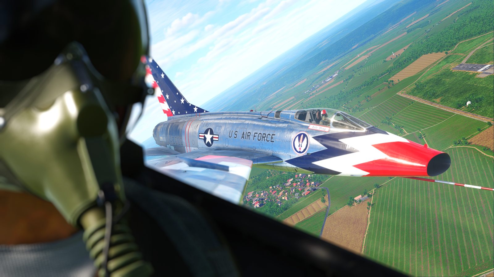 F-100C formation