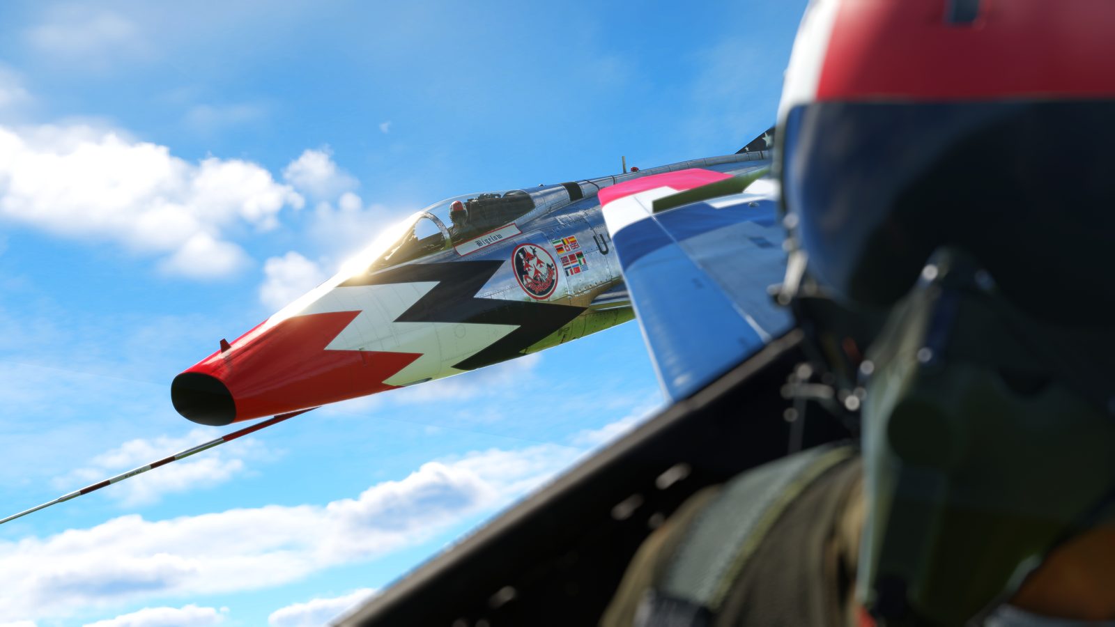 F-100C formation